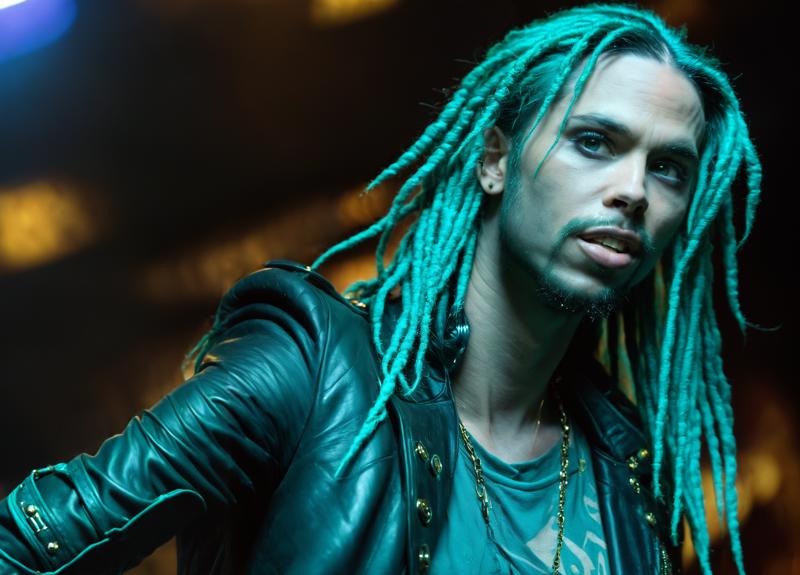 00034-1244719311-40-6-DPM++ 2M-(gothic man with long teal dreadlocks with golden embellishments, short teal beard, piercings, tattoos, black leather jacket, bi.png